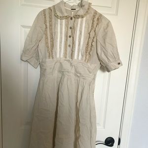 Free people button up dress